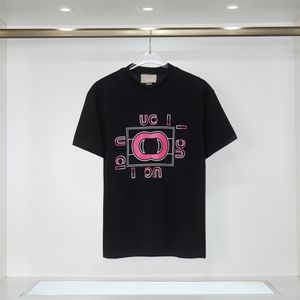 #1 Designer T-shirt Casual MMS T-shirt met monogram print korte mouw top te koop luxe heren hiphopkleding Aziatische maat 076