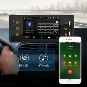 1 Din autoradio 5 pouces IPS écran tactile autoradio Bluetooth unité principale lecteur vidéo multimédia récepteur Radio FM télécommande