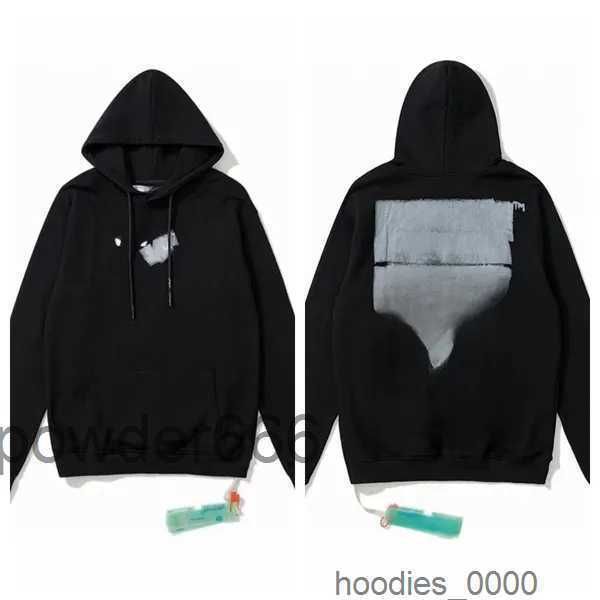 1 Dupes Reps Hoodrich Pull Sudadera con capucha tipo polo de manga larga Mujer Cremallera completa Y2k Up Diseñador para hombre Hoddie Offwhite Felpa White H16v I715