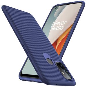 1+ Modieus en eenvoudig voor OnePlus Nord N100 Mobiele Telefoon Case Back Cover Non-Slip Anti-Fall Soft TPU Beschermende Shell Heren Business