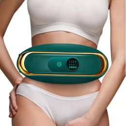 1 máquina de desprendimiento de grasas Oficina de masaje para el hogar Cinturón de fitness amasado de la máquina del masaje abdominal del vientre de masaje del vientre batido MA 240418