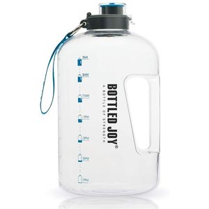 Bouteille d'eau de 1 gallon Sport pour grand pichet en plein air Camping Voyage portable Boire en plastique Tour en bouteille Bouteilles d'eau Joy 201221