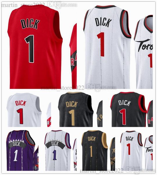 1 Gradey Dick Basketball Jerseys 2023 Draft Pick No.13 Hommes Femmes Jeunes Envoi rapide