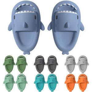 01 heren vrouwen haaien zomer huis vaste kleur paar ouders outdoor cool indoor huishouden grappige slippers gai gai