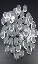 Cabujones de cristal redondos transparentes de 1 pulgada y 25mm cabujón abovedado sin textil transparente perfecto para joyería hecha a mano Top5997374