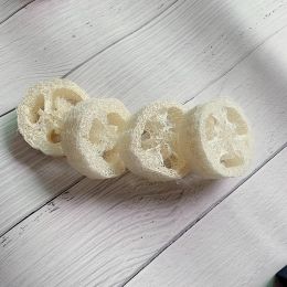 1 inch Natural Loofah Sponge sneden zeep maken Loofah plakjes 11 ll