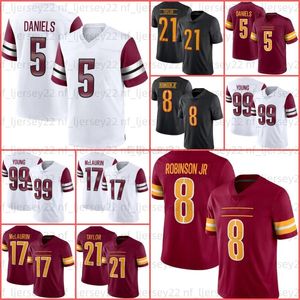 5 Jayden Daniels 13 Emmanuel Forbes Terry McLaurin voetbalshirt Jahan Dotson DaRon Payne Tress Way Montez Zweet Brian Robinson Jr Sean Taylor