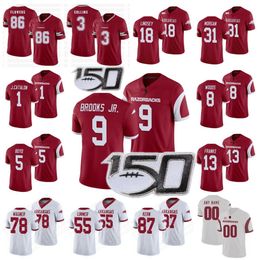 1 kJ Jefferson Alabama 150e voetbalshirts Razorbacks Jalen Catalon AJ Green Trelon Smith Hudson Clark Drew Sanders Dalton Wagner Treylon Burks Jersey