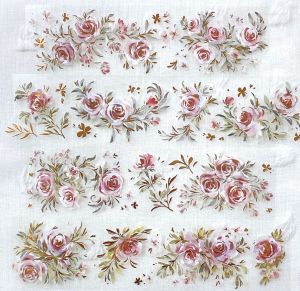 1 boucle Moew vintage Summer Rose Beautifier Butterfly Washi Pet Ruban pour la carte Scrapbooking DIY Sticker décoratif