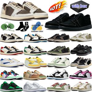 1 Low Basketball 1S Baskets Mocha Chaussures Reverse Olive Black Phantom Fragment Concord Bred Toe Panda Femmes Hommes Lucky Green Triple Blanc Hommes Femmes Tr i6sP #