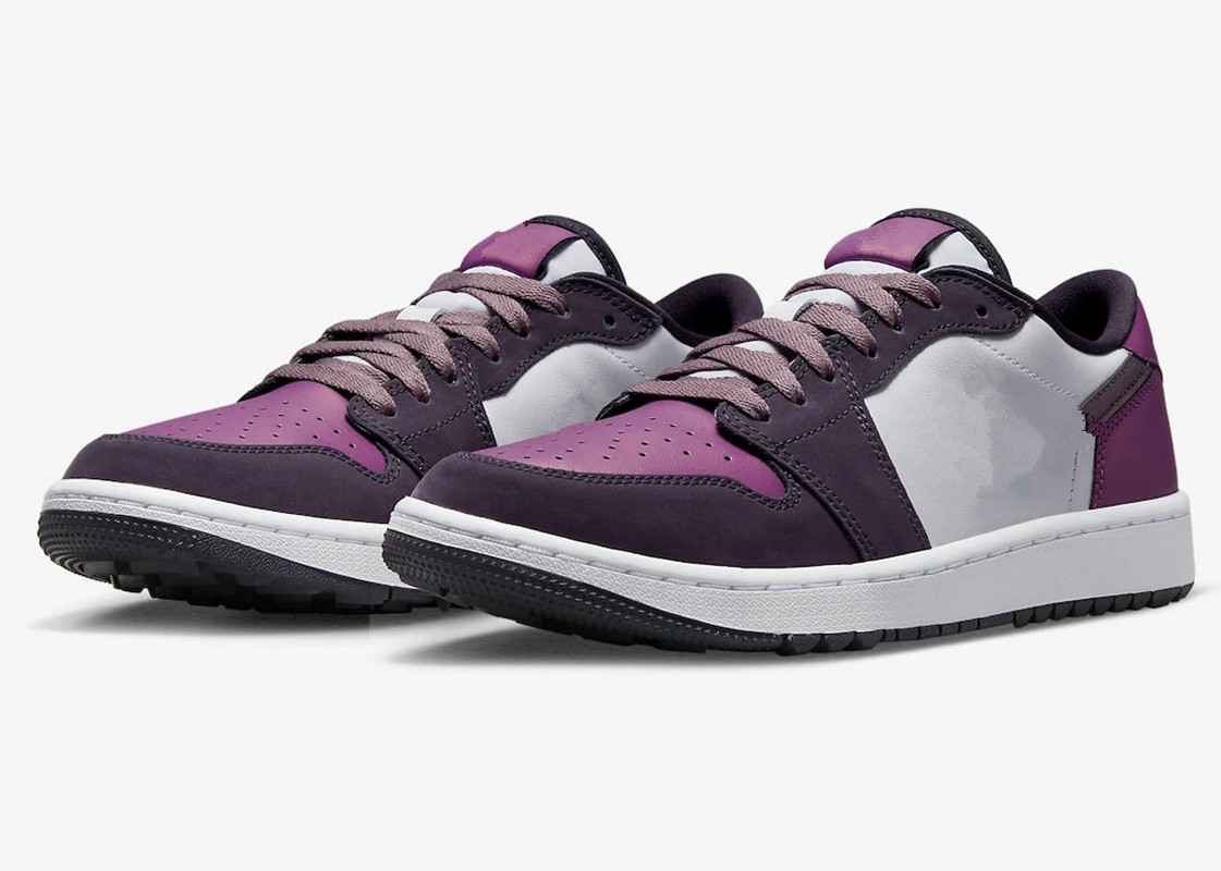 1 Low Golf NRG Purple Smoke Basketball Shoes Men Women Sheereer Shoes 1s Cave White Purple Smoke University Blue Sports Sneakers Come Box Box Eur36-47.5