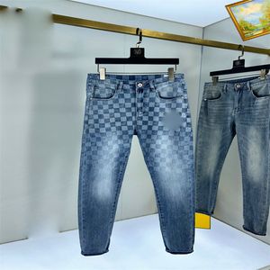 # 1 Luxurys Designers Jeans Distressed France Mode Pierre Straight Men's Biker Hole Stretch Denim Casual Jean Men Skinny Pants Elasticit # 17