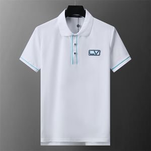 #1 Herenpoloshirt Designer Man Mode Paard T-shirts Casual heren Golf Zomerpolo's Shirt Borduren High Street Trend Top Tee Aziatische maat M-XXXL 0033