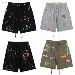 1 homme shorts féminins américains galeries de mode américaines shorts de départs shorts peints à la main Princes purs pantalon de coton pur terry fog high street 46 points