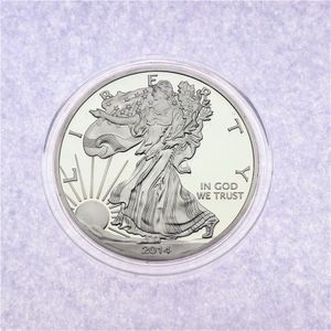 Pièce commémorative en argent Statue de la Liberté American Eagle 2014 de 1 once