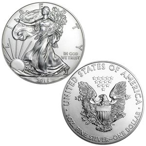 Pièce commémorative en argent Statue de la Liberté American Eagle 2015 de 1 once