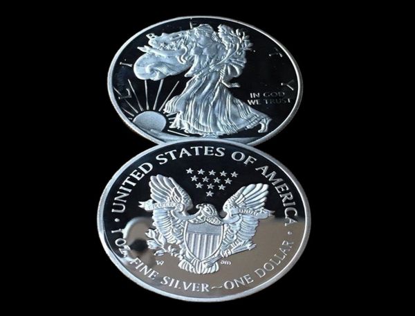 1 oz 999 Bullion Silver Round Eagle Coins American Silver 2000years9960665