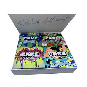 1 OZ Lege Premium Cake-pot 16 doos Gadgets concentraatpakket mix smaken geconcentreerd glas Potten Dozen verpakking