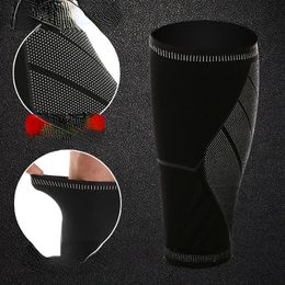 1 Pack Compressiekalf Mouwen Basketball Volleybal Herenondersteuning Kalf Elastische fiets -leggings Running Football Sports Guard