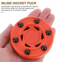 1 paquete Roller Game de hockey Puck Inline Street Hockey Puck With Rollers Shot Hockey Puck
