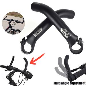 1 par ajustable bicicleta agarre barra extremo mango auxiliar montar cuerno resto manillares ciclismo fatiga alivio accesorios de bicicleta 240318