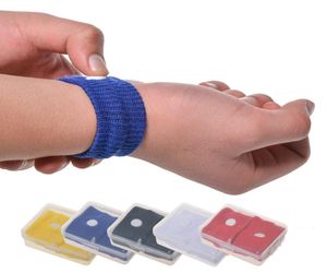 1 paire anti-nausées taille soutien poignets de sport bracelets de sécurité mal des transports mal de mer anti-mal des transports bandes de poignet boîte ou OPP1829942