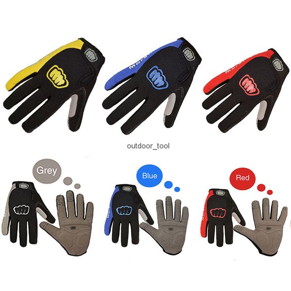 1 par de guantes de ciclismo de ciclismo de pantalla táctil con dedo completo de otoño invierno