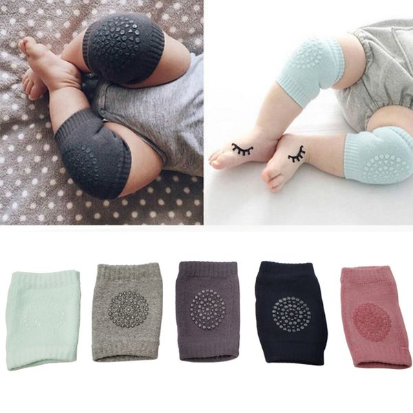 1 paire de genouillères pour bébé, coudière de sécurité pour ramper, coussin pour bébé, chauffe-jambes noir pour enfants, capuchon de protection du soutien du genou