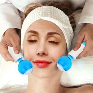 1 paire Beauty Crystal Ice Hockey Face Eyes Massage Masage Wave Ball Resserrer les ridules raffinées outils de soins de la peau Anti-Aging Beauty Health 240419