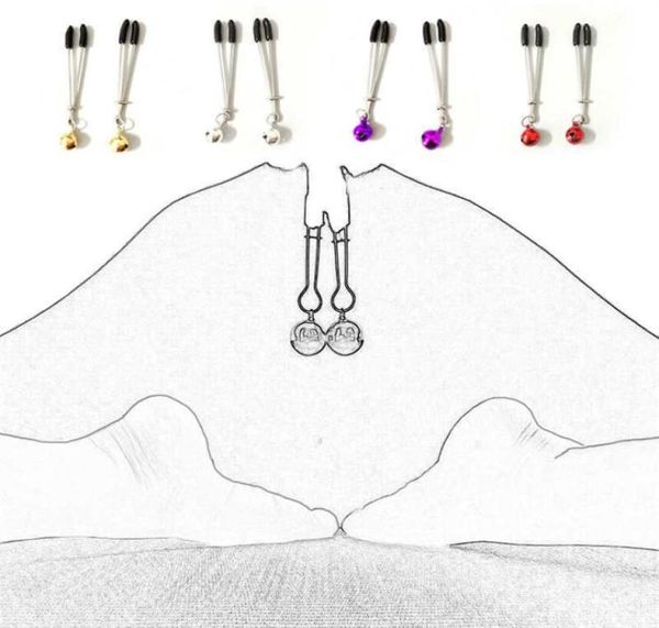 1 paire Bondage Toys Adult for Women Couples Games Ultra BDSM Pinces de mamelon Vagin Clitoris Flirt Stimulation Sex Shop6727204