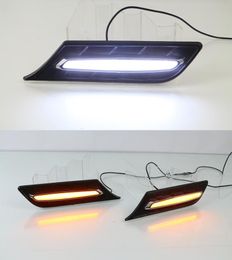 1 Paar Auto Spatbord Licht Voor Suzuki Vitara 2015 2016 2017 2018 2019 2020 Led-dagrijverlichting Richtingaanwijzer lamp DRL Side Bulb6835893