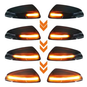 1 paire LED LED Dynamic Rehrower Mirror Turn Signal Light A2048200721 A2048200821 pour Mercedes-Benz Viano Vito W639 W204 S204
