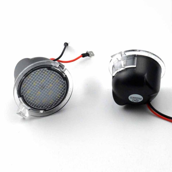 1 par LED coche bajo del espejo del lado del charco Bienvenido Luz para Ford Mondeo Taurus F-150 Borde Fusión Flex Explorador de Expedición