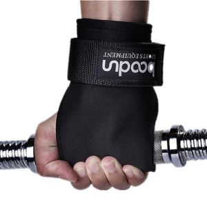 1 paire de gants de gymnastique en peau de vache poignées antidérapantes poignées de levage de poids entraînement Crossfit gants de fitness protection de la paume équipement de gymnastique Q0108