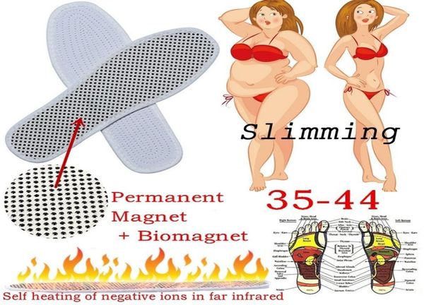 1 paire Far Infrared Auto-HEATing Sole inside Thérapie magnétique Nanotechnologie Massage antifatige pour hommes et femmes 2099938