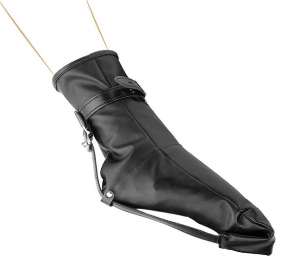 1 paire de bottes crépues de bondage de pied fétichiste, esclave sexuel bdsm, harnais de retenue, manchettes de cheville, jeux pour adultes, jouets sexuels pour femmes 7425270