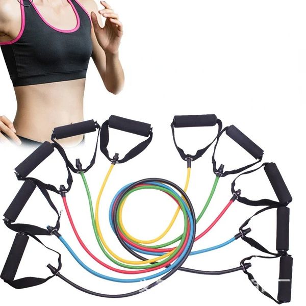 1 par de accesorios de ejercicio de la bola del ejercicio del ejercicio de la bola de onda de la cuerda del fitness