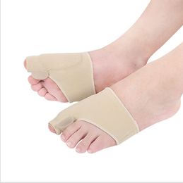 1 paire de coussinets d'oignon en Gel en tissu pour soins des pieds, manchons de protection, bouclier Anti-friction, semelles intérieures pour articulations du gros orteil, correcteur d'hallux Valgus, correcteur d'hallux Valguscorrecteur