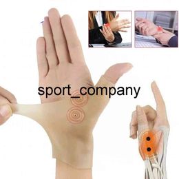 1 paire de gants en gel pour l'arthrite Gants de compression Support de poignet magnétique Bretelles Thérapie Poignet Main Pouce Gants Thérapie Premium