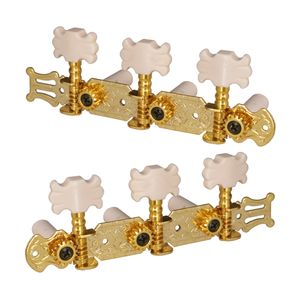 1 paire Gold Guitar Tuning Pegs Guitar Classical String Tuning PEPS TUNERS Machine Heads Guitar accessoires