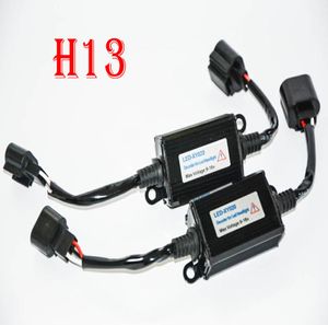 1 par H13 9008 Kit de conversión de faros LED automático decodificador Canbus para coche Lo sin Error cancelador de advertencia AntiHyper intermitente Bl7795103