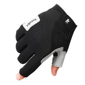 1 paar Half Finger Gym Handschoenen Sport Fitness klimt tactisch voor Outdoors Mountain Hiking Fishing 231221