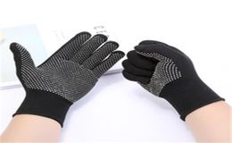 1 paire résistante à la chaleur Protective Glove Styling pour boucler les gants de travail en fer plat droit des gants de sécurité de haute qualité1105983