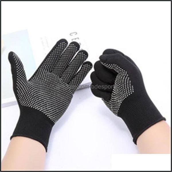 1 paire de gants de protection résistants à la chaleur, coiffure pour boucler les cheveux, fer plat, gants de travail, sécurité de haute qualité, livraison directe 2021 Autre