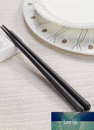 1 paar Japanse eetstokjes legering niet -slip sushi haksticks set Chinese cadeau chopstick palillos chinos staguette chinoise1008596