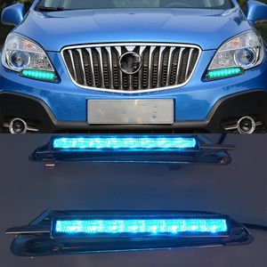 1 paire LED d'éclairage diurne DRL pour Buick Encore Opel Mokka 2012 2013 2014 2015 Driving Daylight lampe de signal Styling