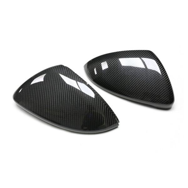 1 par de cubiertas de espejos para Volkswagen Golf GOLF7 GTI /MK7/Lamando tapas de carcasa de espejo retrovisor de repuesto de carbono seco