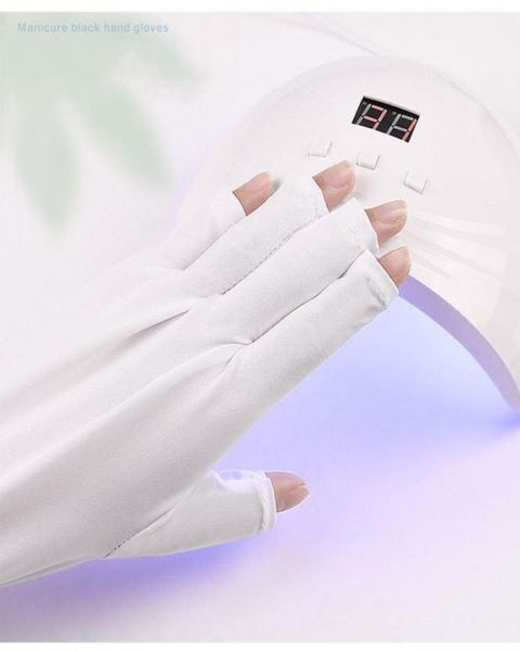 1 par de guantes de Anti UV para decoración de uñas, aislamiento térmico, poterapia, guantes de protección UV para uñas con fugas, herramientas de manicura 3009312