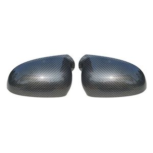 1 Paar Rechts + Links ABS Auto Mirrors Auto-onderdelen voor B6 Jetta MK5 Golf Passat Lavida Achteruitkijk Cover Water Transfer Afdrukken