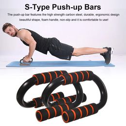 1 Paar S-vorm PushUps Bars Stands Met Antisliphandvat Voor Mannen Vrouwen Pull Ups Krachttraining Dagelijkse Workouts 240127